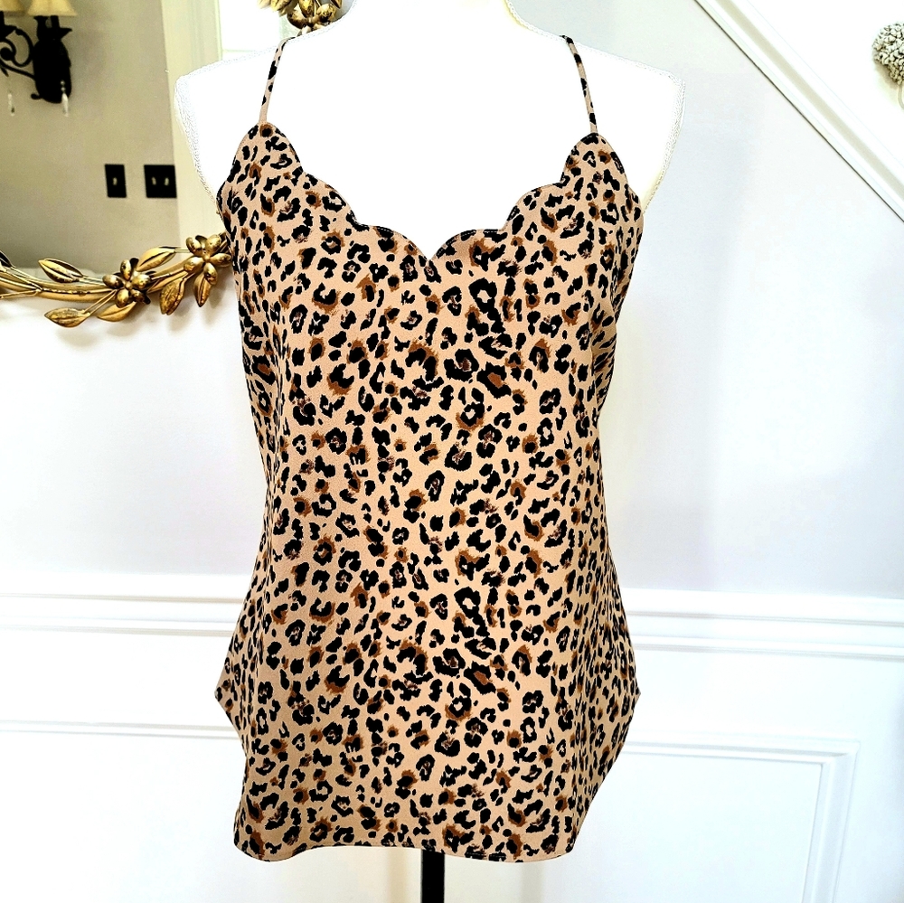 🆕️ J. Crew Scalloped Camisole Racerback Tank Top